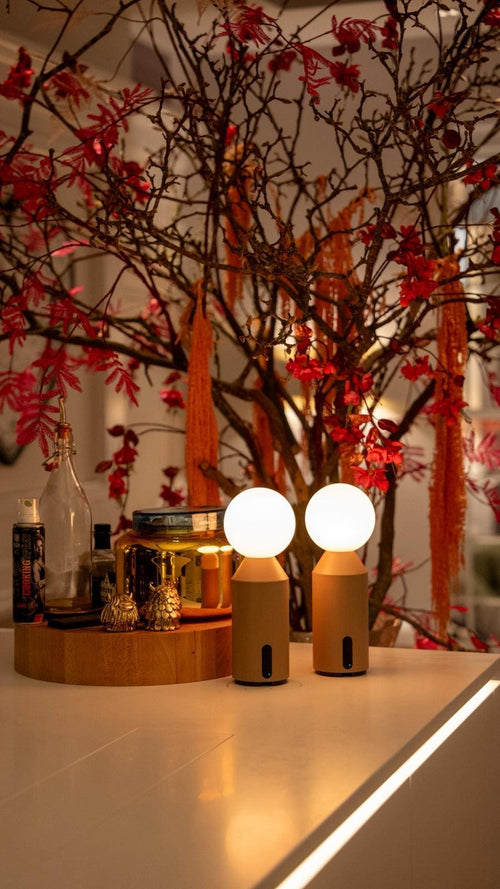 Studio Unhyde tafellamp Ollie Small - Blush nude - 11.2x9x23cm