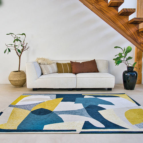 Louis De Poortere vloerkleed Duck Song - multicolor - 280x390cm - vtwonen shop