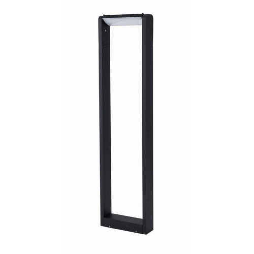 Merano Hesperia 80cm Buitenpaal Zwart Aluminium LED 7W 719Lm 3000K IP54