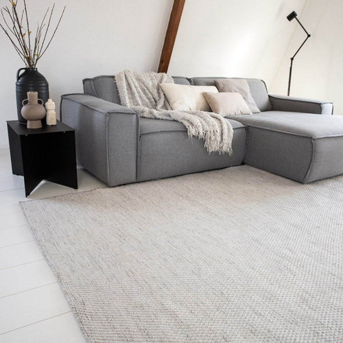 Interieur05 Vloerkleed Gerecycled Materiaal Ciro Beige/Wit op=op - 170 x 240 cm - vtwonen shop
