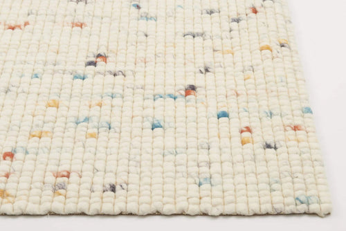 DÉJA Living Vloerkleed Bela - Wit Multi Wol - 200x290cm