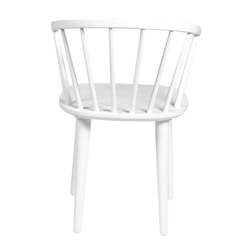 Rowico Home Carmen Houten Spijlenstoel Wit