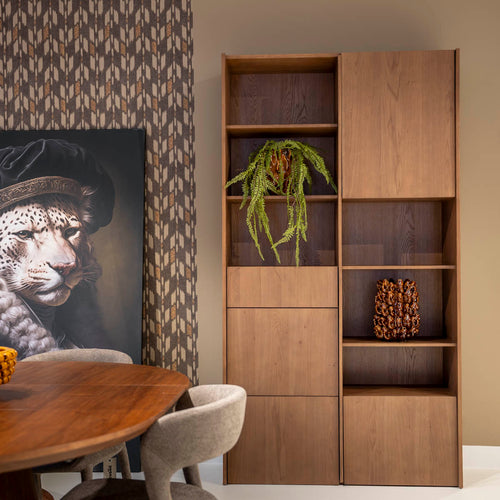 DÉJA Living Wandkast Ourense - Bruin Eiken - 120x40x200cm
