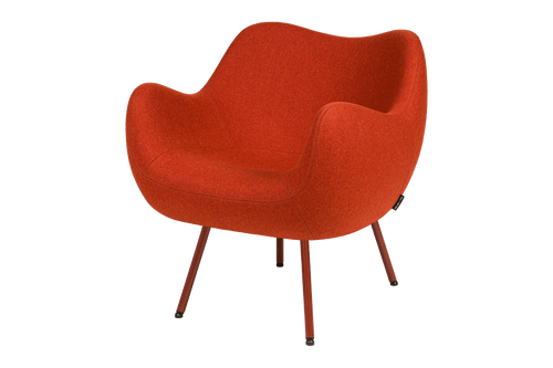 noo.ma RM59 Retro fauteuil - Rusty Red Wool