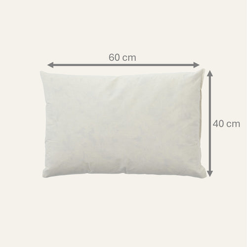 BINNENKUSSEN - kussenvulling 40x60 cm - 100% gerecyclede veren/dons - GRS - 720 gram - vtwonen shop