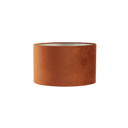 Light & Living tafellamp Liva/Velours - zwart, terra - Øn/acm