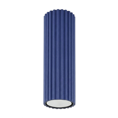 Sollux Lighting Plafondlamp KARBON 20 ultramarijn - 6,5x6,5x20cm