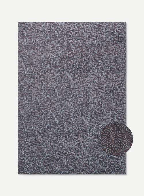 Jackies vloerkleed 9002 Coral - Zwart - 140 x 200 cm