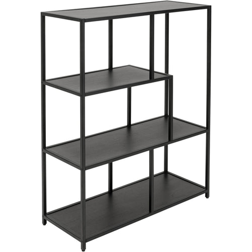 Kare Design Bookshelf Loftie 100x77cm zwart - vtwonen shop