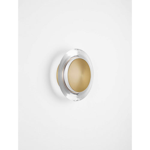 Nova Luce AIRIDA Geïntegreerde LED-wandlamp, messing goud, LED 8W 713lm 3000K