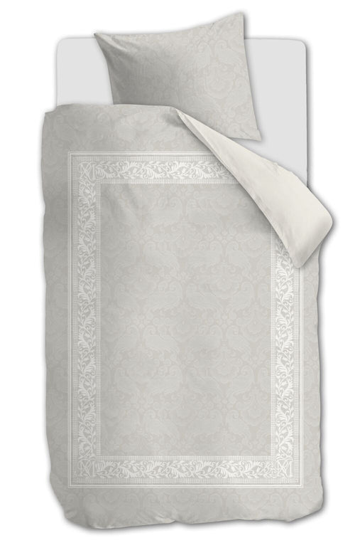 Rivièra Maison Dekbedovertrek Ornaments - 140 x 200/220 cm - Zand