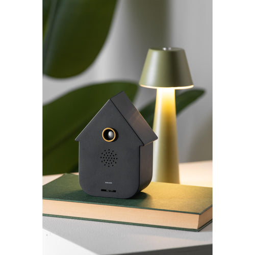 Karlsson ornament Sound Box Modern Cuckoo - zwart - Ø12cm - vtwonen shop