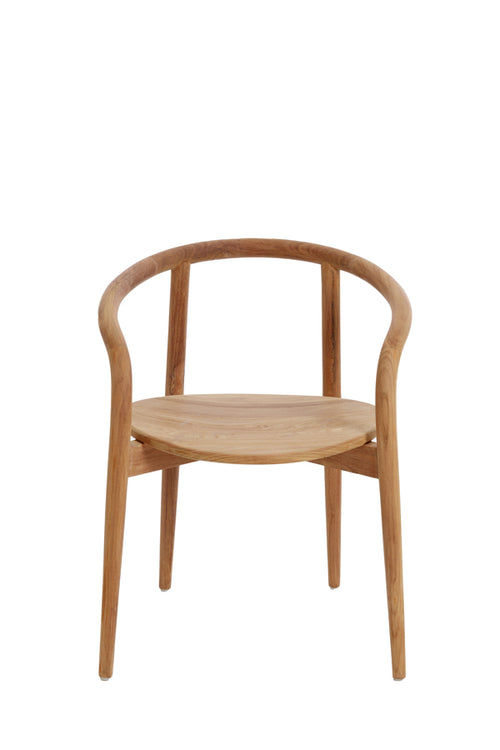 Light & Living eetkamerstoel PALCA - 59x53x74cm - bruin - vtwonen shop