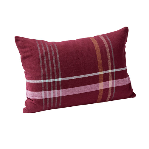 Hübsch geweven kussen Quadrum - katoen - 40x60cm - vtwonen shop