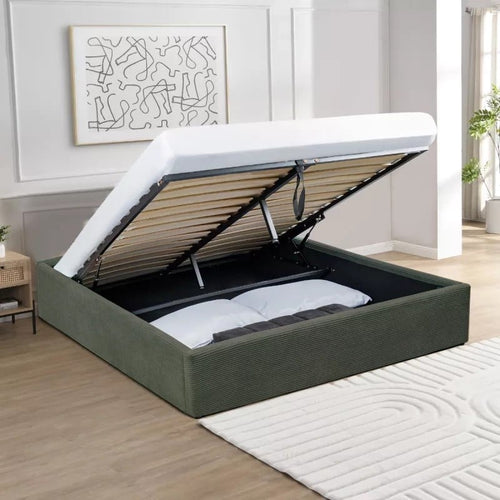 Calicosy - Opbergbed LILA - Groen 215x171x36,50 cm