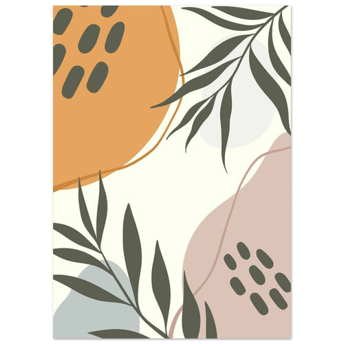 Artfulprints  Boho – Floral play   poster 50x70 cm - vtwonen shop