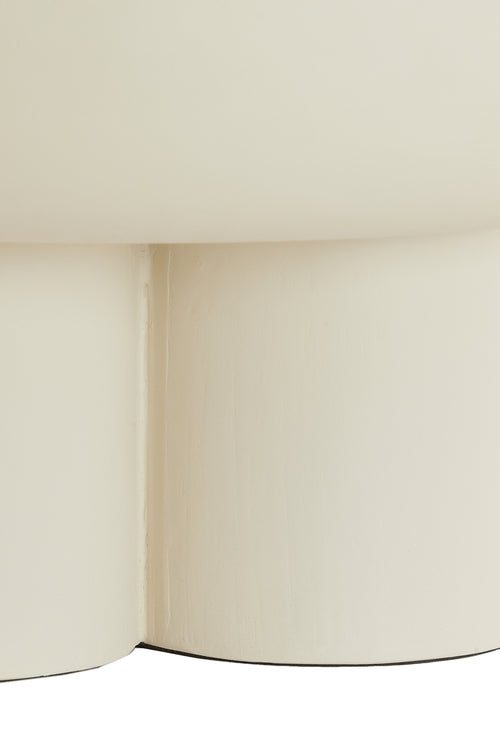 Light & Living salontafel MIZUHO - Ø70x35cm - wit - vtwonen shop