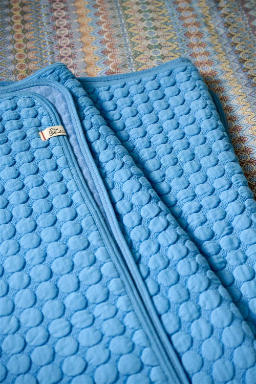 Pip Studio sprei Fill in the dots - 260x260 cm - blauw - vtwonen shop