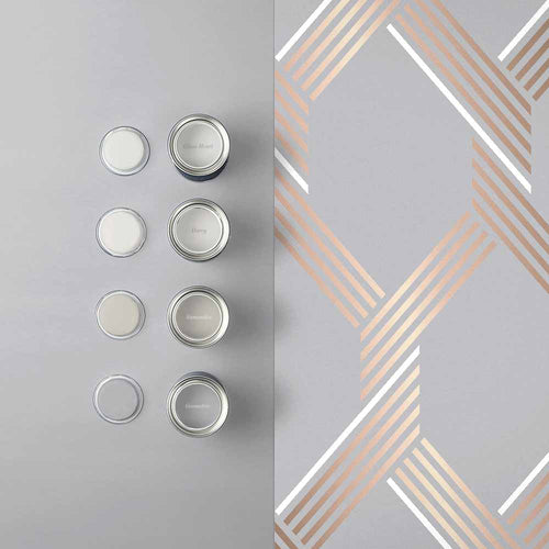 Graham & Brown Vliesbehang - Vector Rose Gold - 10mx52cm - vtwonen shop