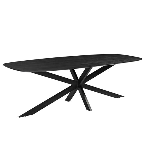 Giga Meubel Eettafel Jordan - Deens Ovaal - Mangohout - 160cm