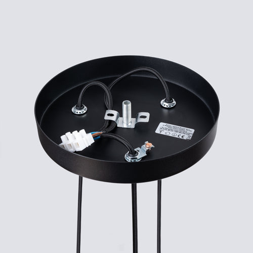 Sollux Lighting Staande lamp BLISS 3P zwart - 19,5x19,5x118cm