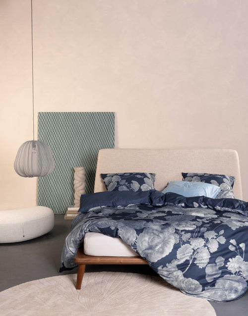 Essenza Eunice dekbedovertrek - Lits-Jumeaux XL – 260x200/220 cm - Nightshadow blue