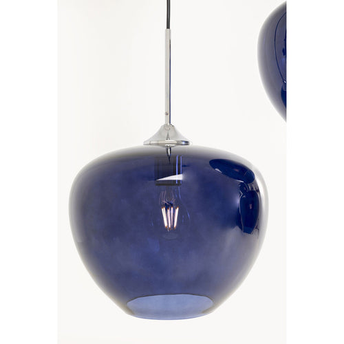 Kare Design Hanglamp Sphere 5 blauw