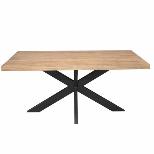 Starfurn Eettafel Dakota - Rechthoekig Naturel Hout - 160x90x76cm