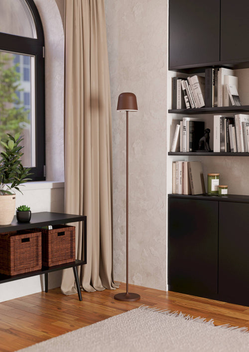 EGLO staande lamp  Mannera-L - Roestbruin - vtwonen shop