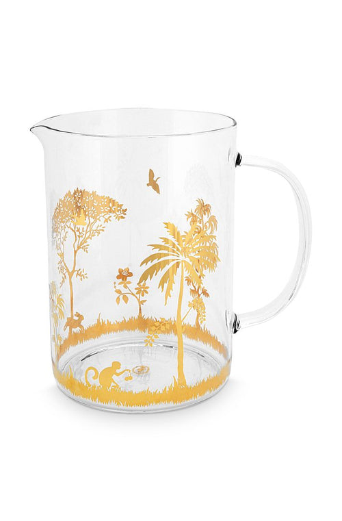 Pip Studio La Majorelle Pitcher - Servies - Schenkkan - Goud - 1.6l - vtwonen shop