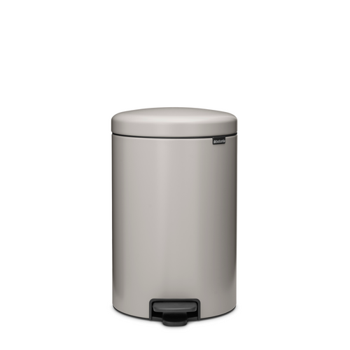 Brabantia NewIcon Pedaalemmer, 20 liter, kunststof binnenemmer - Soft Grey
