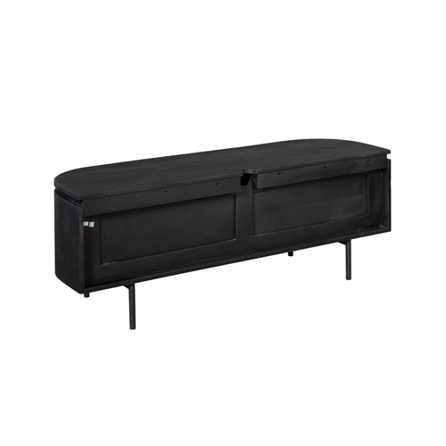 Starfurn - Tv meubel Excellent - Zwart - 35x120x30 cm