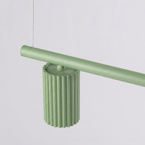 Sollux Lighting Kroonluchter KARBON 4 salie - 122x6,5x212cm