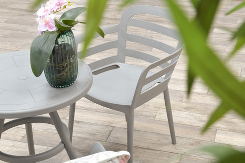 Formello armstoel - licht grijs