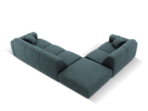 Cosmopolitan Design linker hoekbank Nolio 4-zits, chenille, olie - 250x315x72cm