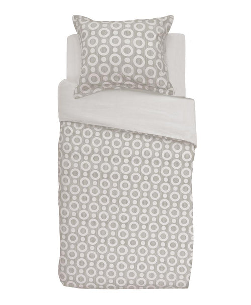 MOOOI fitted sheets, other Umbrella Squid - 90x200 cm - zilver