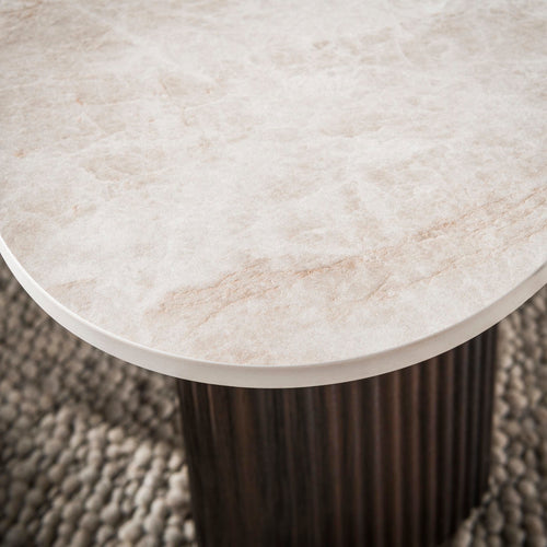 Giga Living Salontafel Ceramo Organisch - Organisch Keramiek - Set Van 2