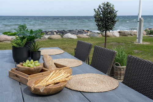 Artichok Milly jute placemat naturel - set van 4 - Ø 38 cm - vtwonen shop