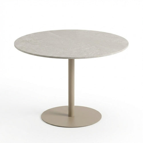 Rebellenclub  Lora Eetkamertafel - ø110 cm - Beige