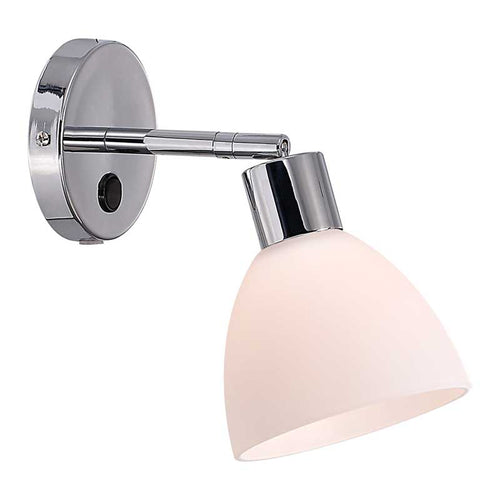 Nordlux Ray Wandlamp - E14 - Chroom - vtwonen shop