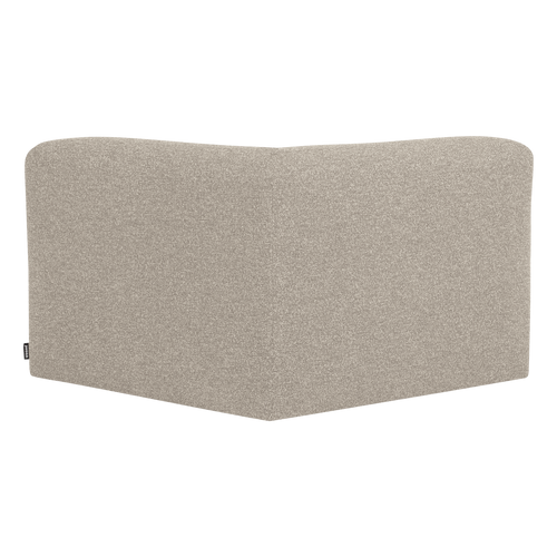 WOOOD hoekelement recht Mojo Base - Bouclé - Beige Melange - 74x105x105