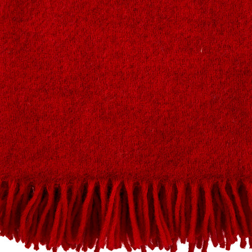 Klippan 100% wollen deken - Gotland - rood - 130x200cm
