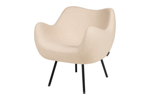 noo.ma RM58 Retro fauteuil - Bright Beige Wool