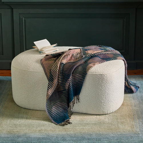 Madura Werpen Laïli blauw en 4 verschillende kleuren 140x200 cm