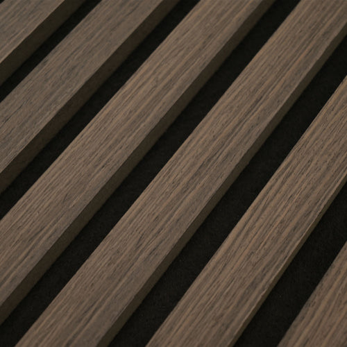 HOME DELUXE  Akustikpaneel SONIC Smoked Oak - 240 x 40 cm