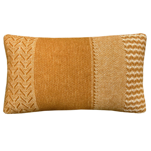 Malagoon kussen Uptown - oker - 35x60cm 100% wol