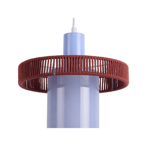 Leitmotiv hanglamp Firenze Long - blauw - Ø25cm