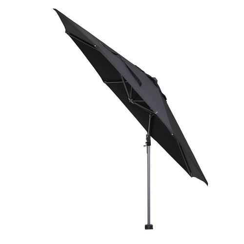 Hawaii parasol - Ø350 cm - carbon black - zwart - vtwonen shop