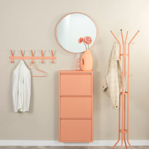 Spinder Design schoenenkast Billy 3 - Clay Terra - 6 paar schoenen - vtwonen shop