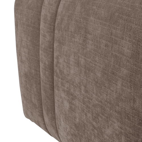 WOOOD hocker Omaire - Chenille - Taupe